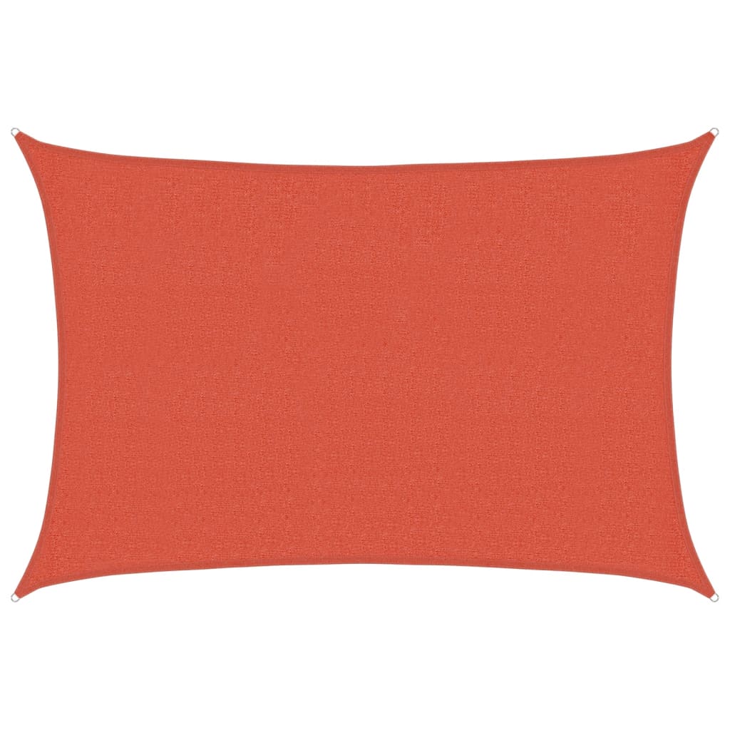 vidaXL Sunshade Sail 160 g/m² Terracotta 2.5x3.5 m HDPE