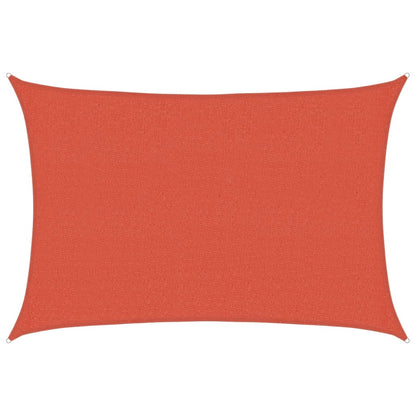 vidaXL Sunshade Sail 160 g/m² Terracotta 2.5x3.5 m HDPE