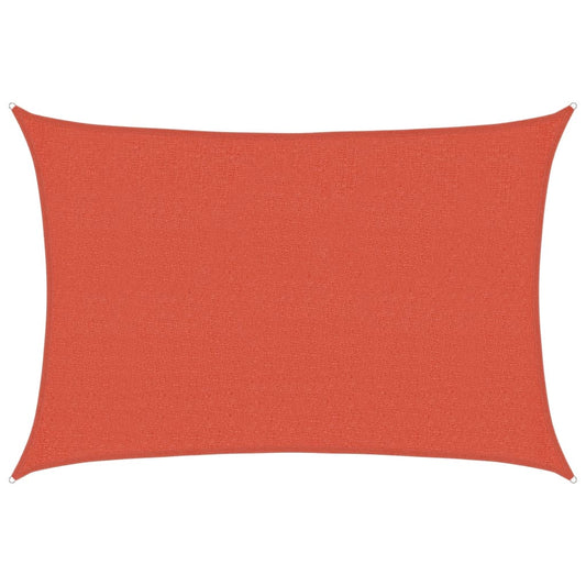 vidaXL Sunshade Sail 160 g/m² Terracotta 2.5x3.5 m HDPE
