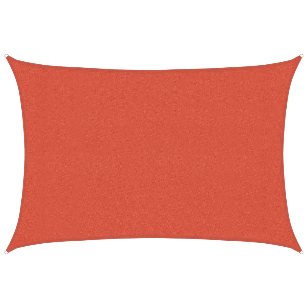 vidaXL Sunshade Sail 160 g/m² Terracotta 3x4 m HDPE