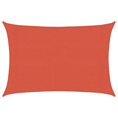 vidaXL Sunshade Sail 160 g/m² Terracotta 3x4 m HDPE