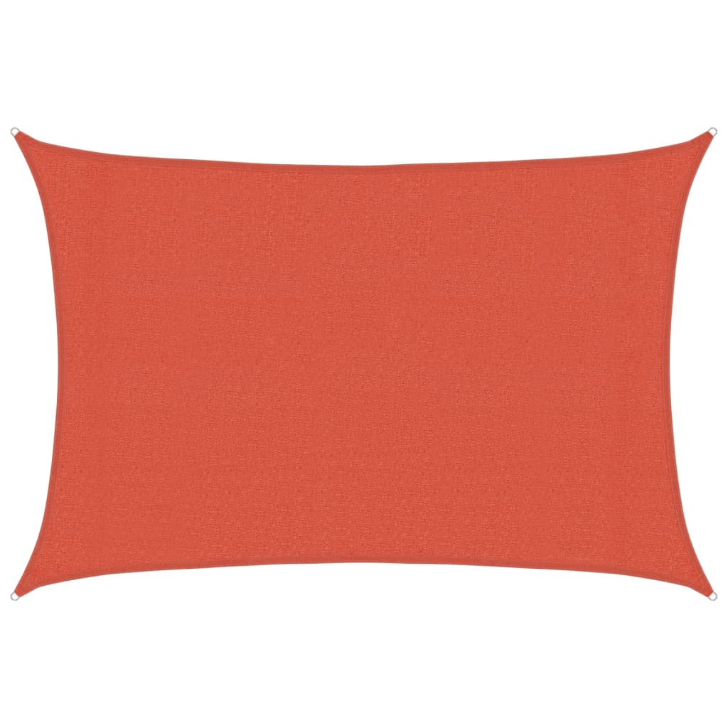vidaXL Sunshade Sail 160 g/m² Terracotta 3x5 m HDPE