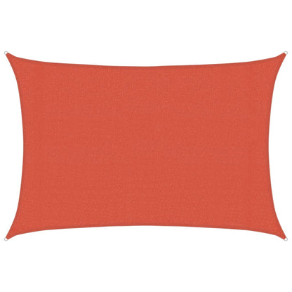 vidaXL Sunshade Sail 160 g/m² Terracotta 3x5 m HDPE
