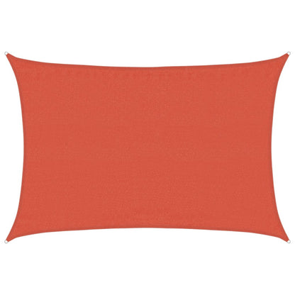 vidaXL Sunshade Sail 160 g/m² Rectangular Terracotta 3.5x4.5 m HDPE