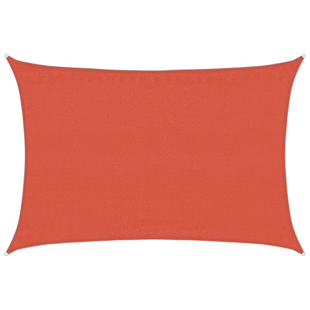 vidaXL Sunshade Sail 160 g/m² Rectangular Terracotta 3.5x5 m HDPE