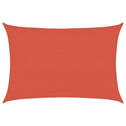vidaXL Sunshade Sail 160 g/m² Rectangular Terracotta 3.5x5 m HDPE