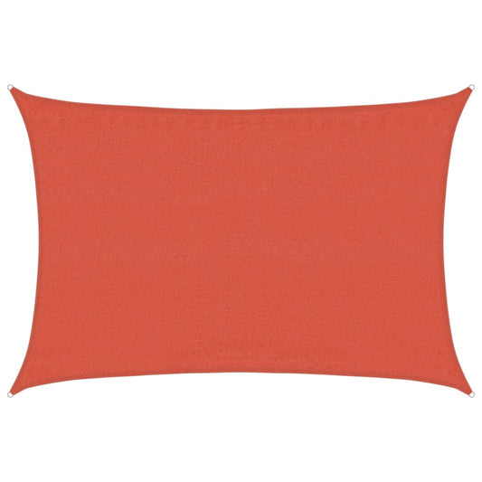 vidaXL Sunshade Sail 160 g/m² Rectangular Terracotta 3.5x5 m HDPE