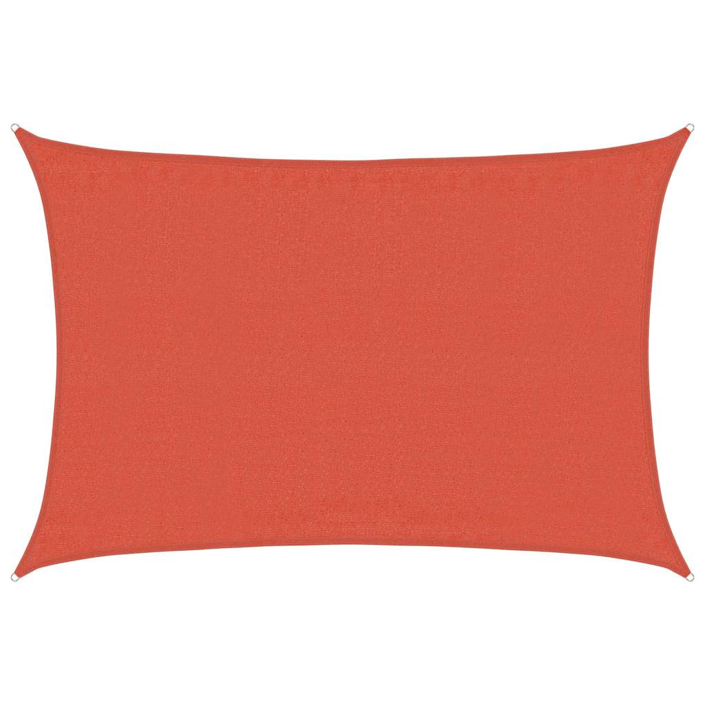 vidaXL Sunshade Sail 160 g/m² Rectangular Terracotta 3,5x5 m HDPE