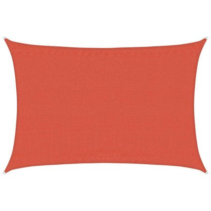 vidaXL Sunshade Sail 160 g/m² Rectangular Terracotta 3,5x5 m HDPE