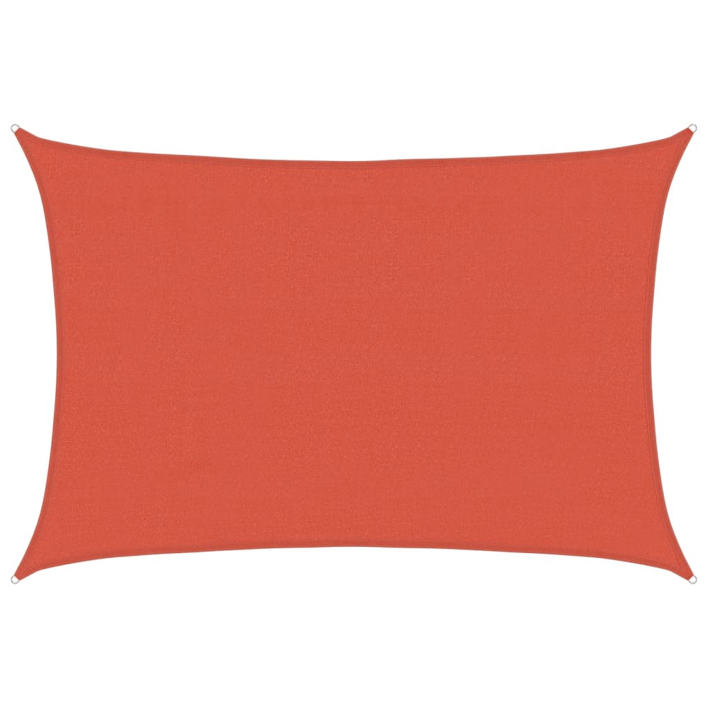 vidaXL Sunshade Sail 160 g/m² Terracotta 4x5 m HDPE