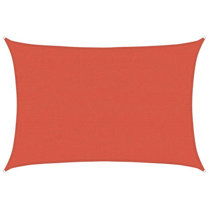 311353 vidaXL Sunshade Sail 160 g/m² Terracotta 4x5 m HDPE