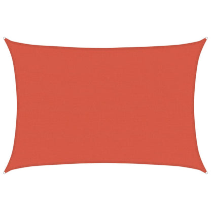 vidaXL Sunshade Sail 160 g/m² Terracotta 5x6 m HDPE