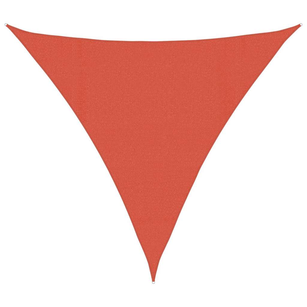 vidaXL Sun Sail | Terracotta | HDPE (high-density polyethylene)