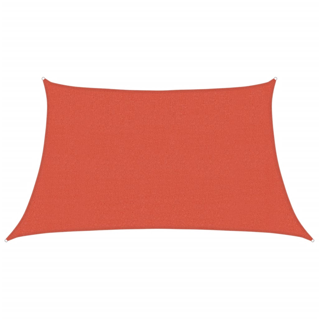 vidaXL Sunshade Sail 160 g/m² Terracotta 3/4x2 m HDPE