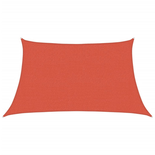 vidaXL Sunshade Sail 160 g/m² Terracotta 3/4x2 m HDPE