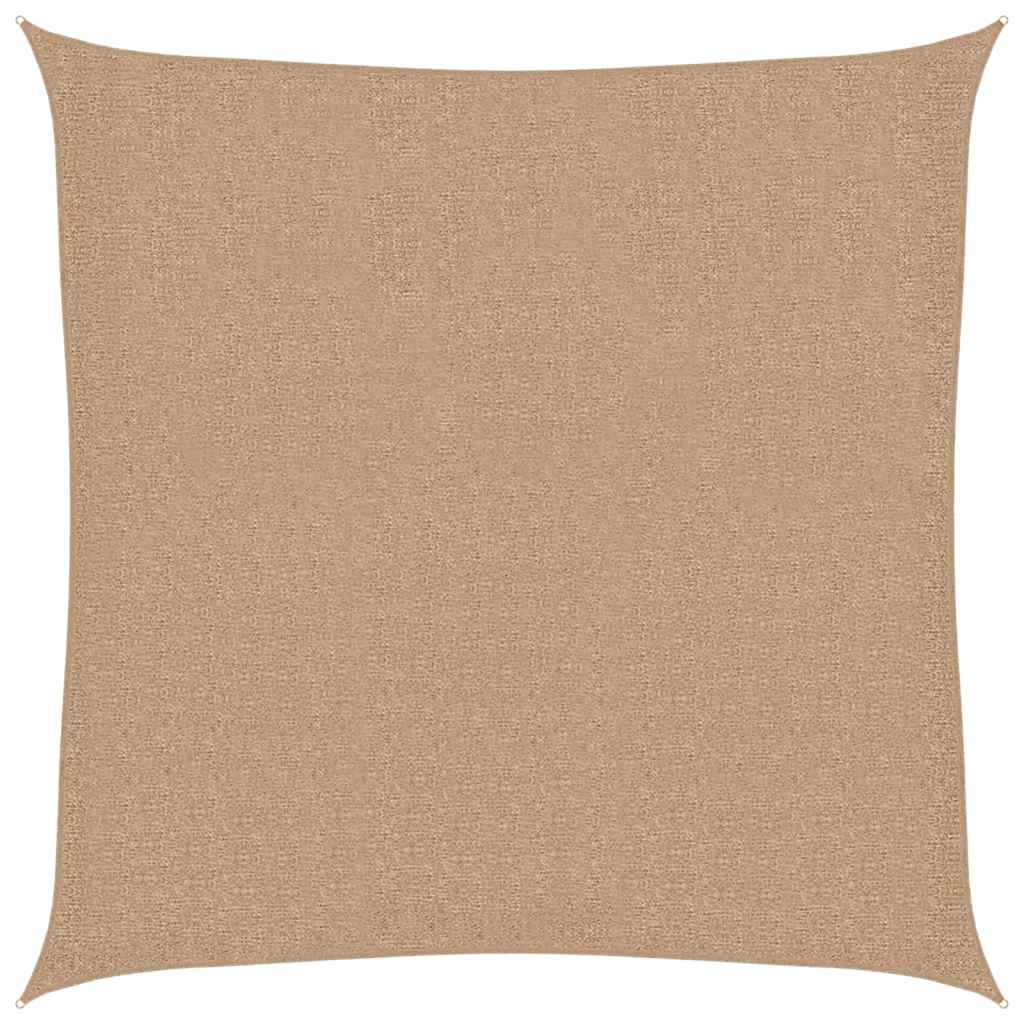 vidaXL Sunshade Sail 160 g/m² Taupe 3x3 m HDPE