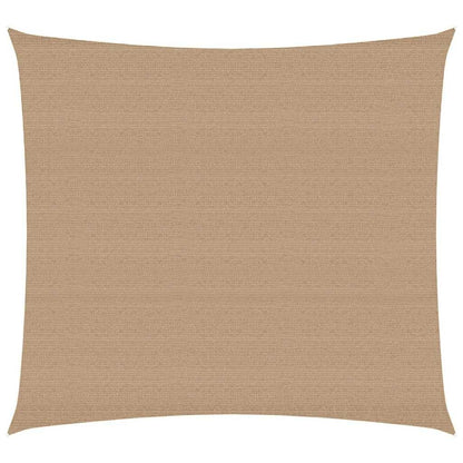 vidaXL Sunshade Sail 160 g/m² Taupe 4x4 m HDPE