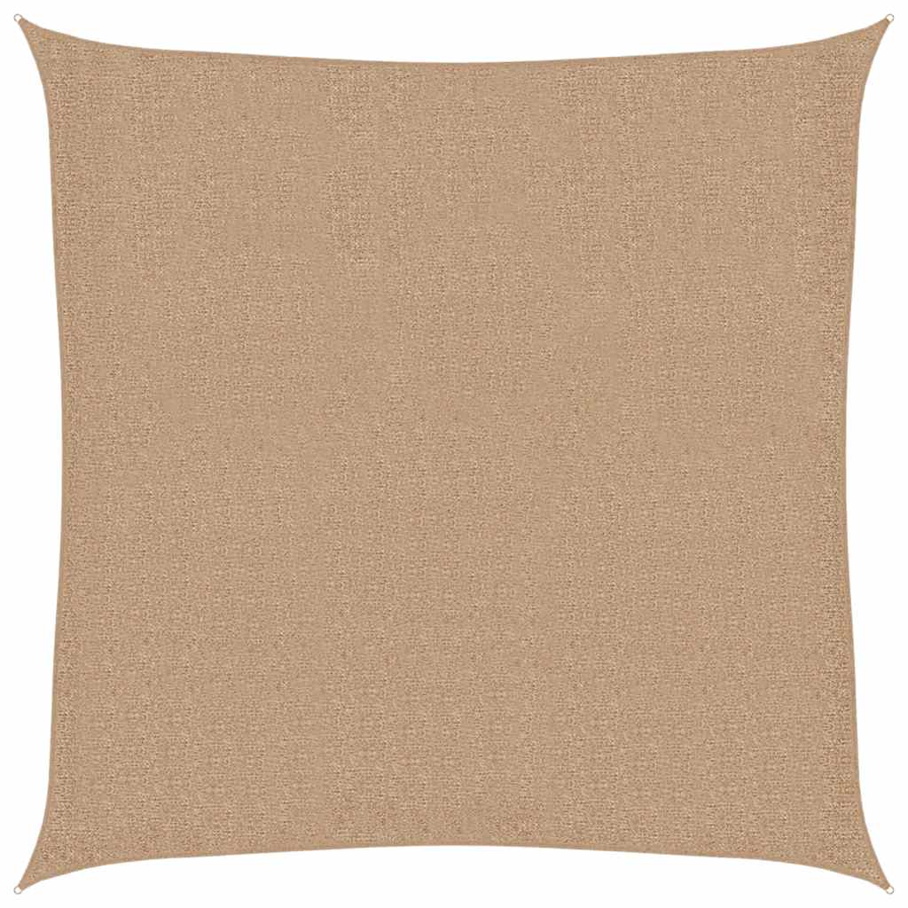 vidaXL Sunshade Sail 160 g/m² Taupe 5x5 m HDPE