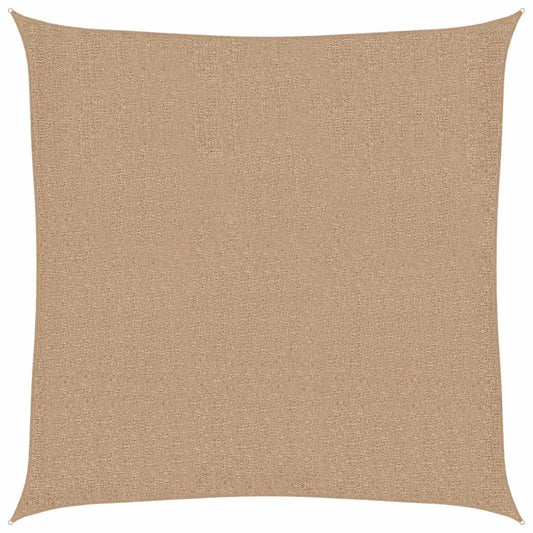 vidaXL Sunshade Sail 160 g/m² Taupe 5x5 m HDPE