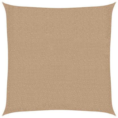 vidaXL Sunshade Sail 160 g/m² Taupe 7x7 m HDPE