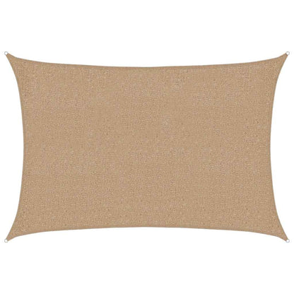 vidaXL Sunshade Sail 160 g/m² Taupe 2x2.5 m HDPE
