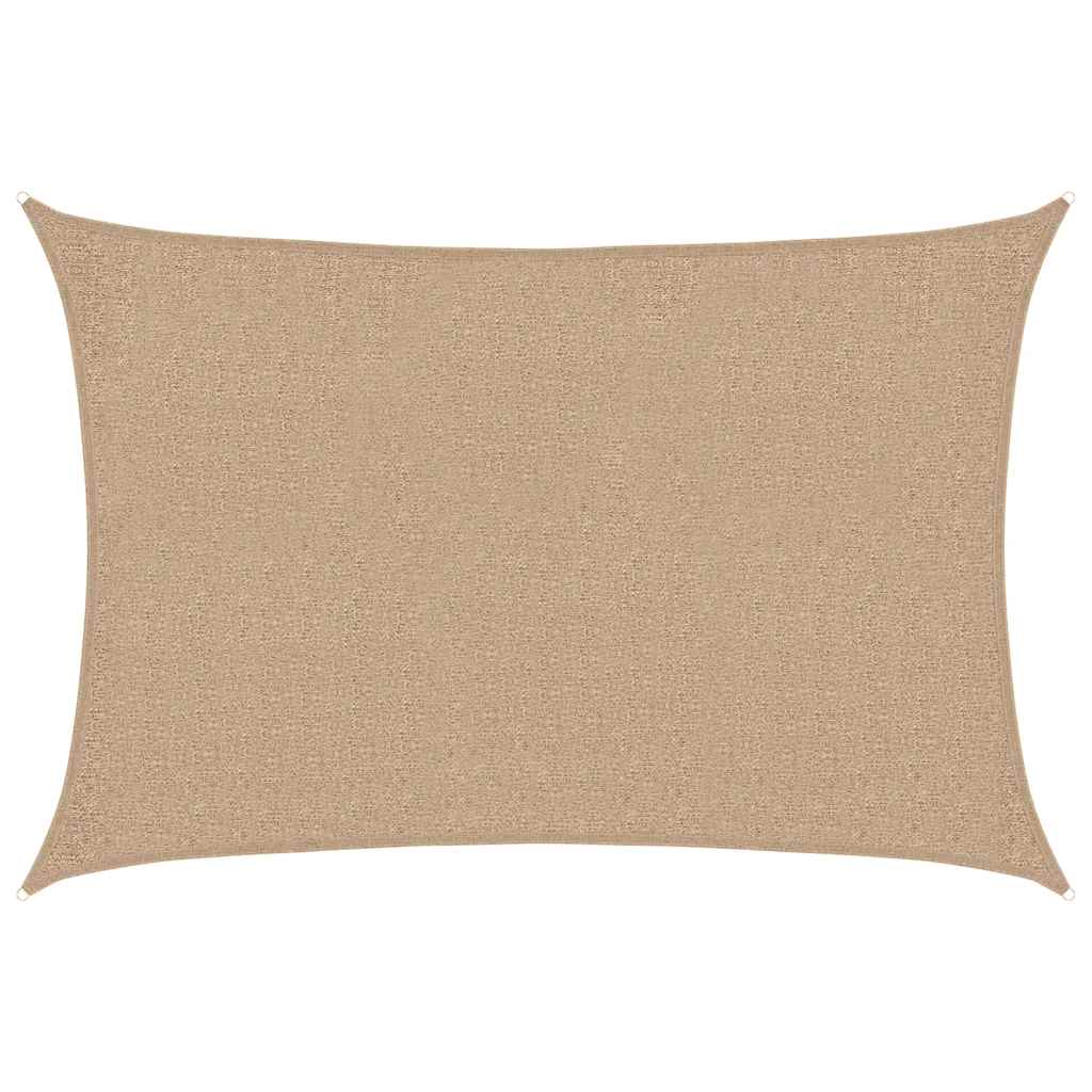 vidaXL Sunshade Sail 160 g/m² Taupe 2x3 m HDPE