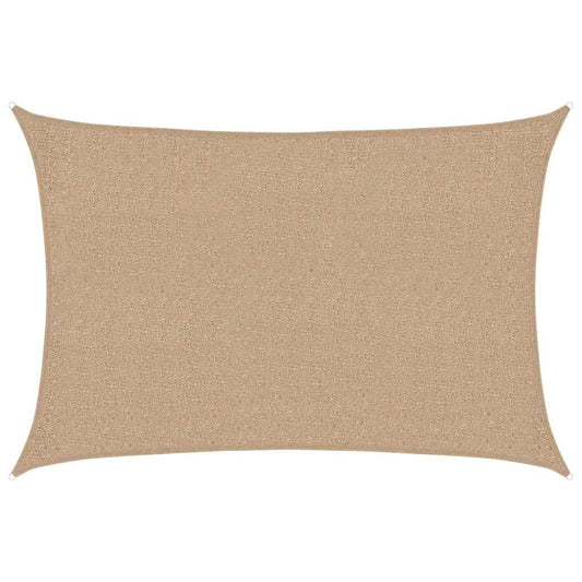 vidaXL Sunshade Sail 160 g/m² Taupe 2x3 m HDPE