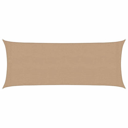 vidaXL Sunshade Sail 160 g/m² Taupe 2x4.5 m HDPE