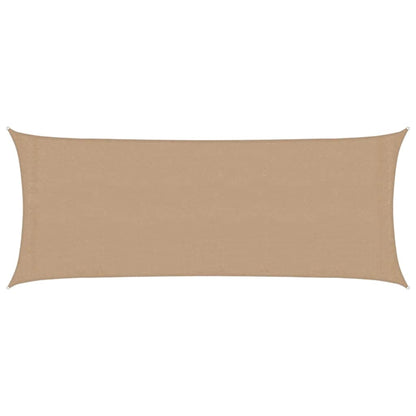 vidaXL Sunshade Sail 160 g/m² Taupe 2x5 m HDPE