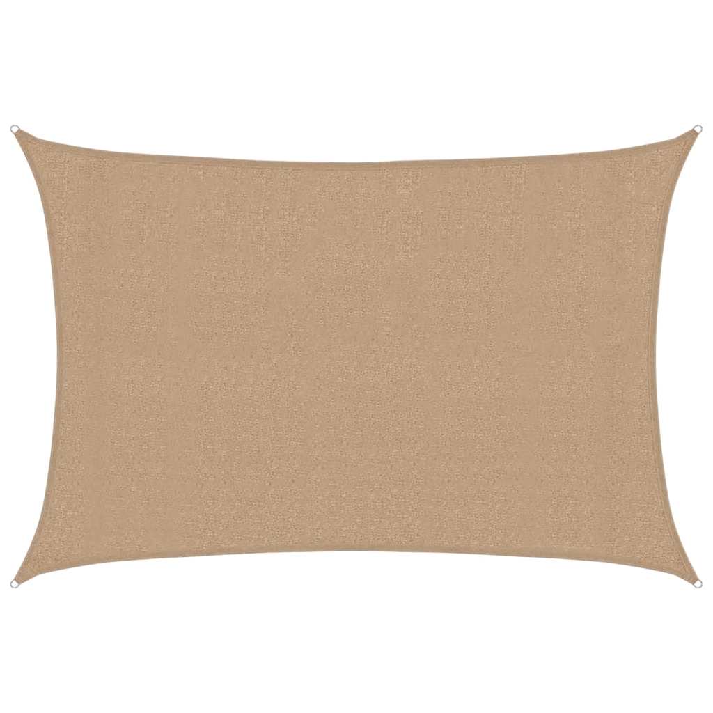 vidaXL Sunshade Sail 160 g/m² Taupe 3x4 m HDPE