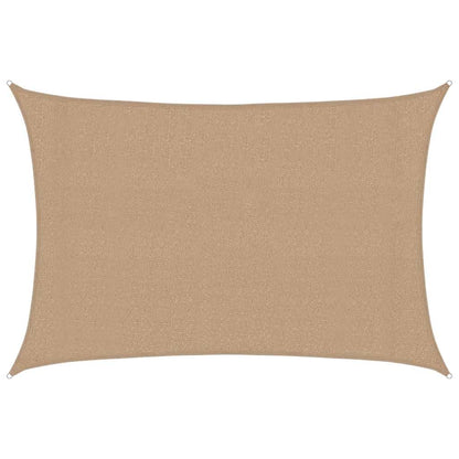 vidaXL Sunshade Sail 160 g/m² Taupe 3x4 m HDPE