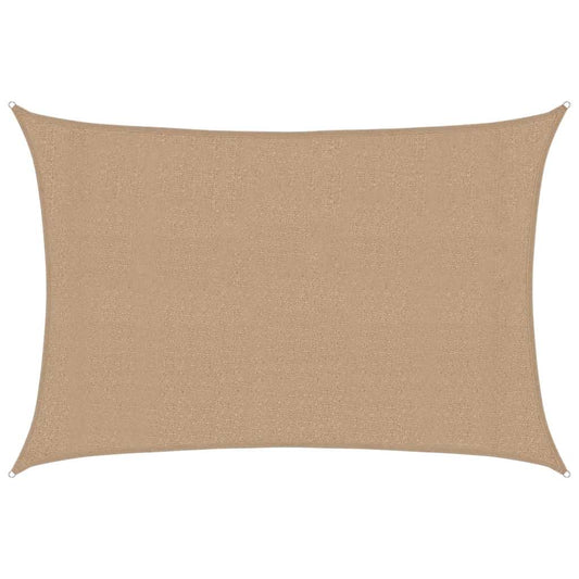 vidaXL Sunshade Sail 160 g/m² Taupe 3x4 m HDPE