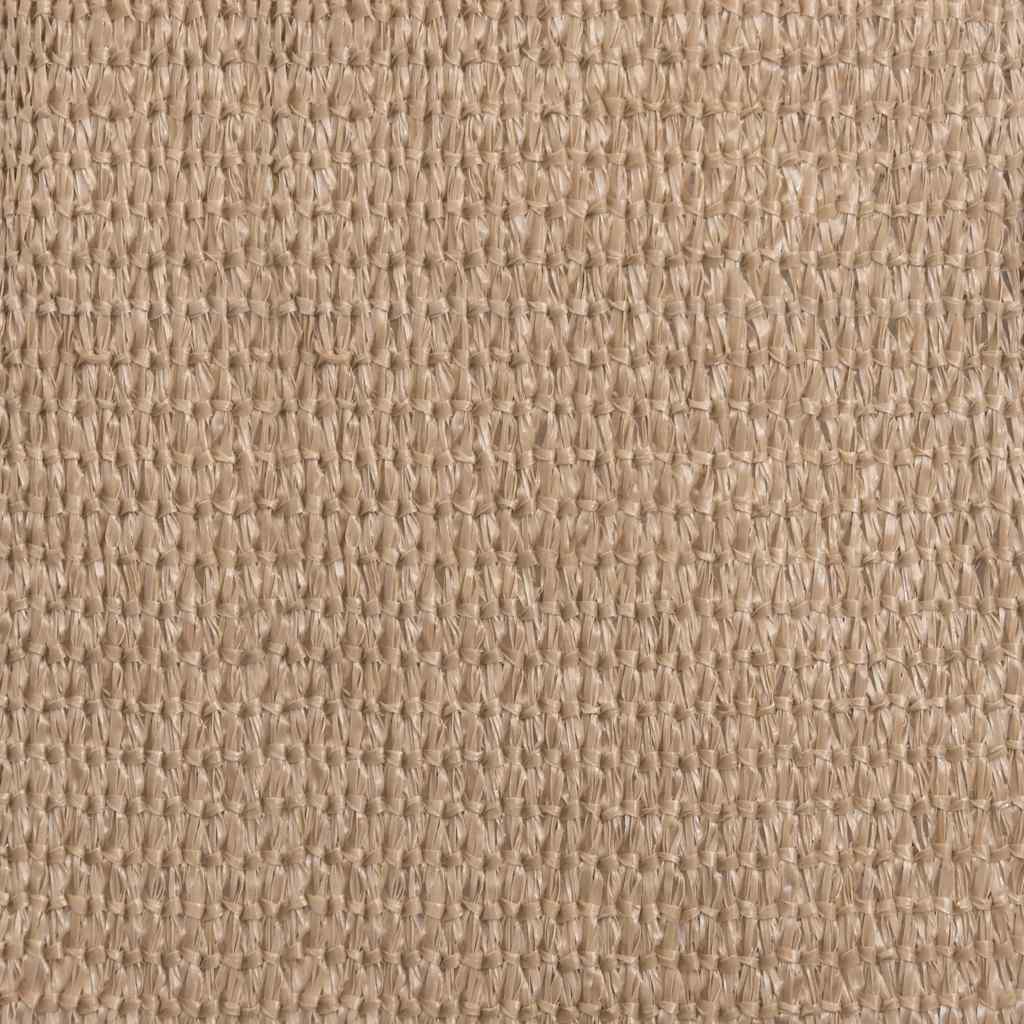 vidaXL Sunshade Sail 160 g/m² Taupe 5x5x6 m HDPE