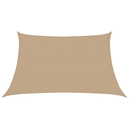 vidaXL Sunshade Sail 160 g/m² Taupe 3/4x2 m HDPE