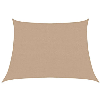vidaXL Sunshade Sail 160 g/m² Taupe 4/5x3 m HDPE