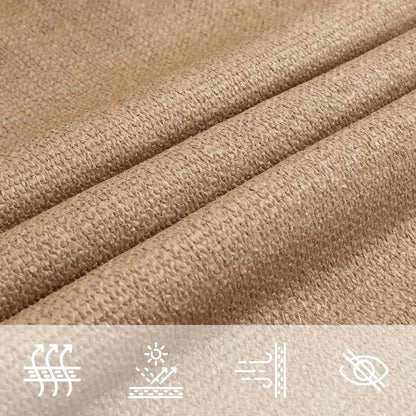 vidaXL Sunshade Sail 160 g/m² Taupe 4/5x3 m HDPE