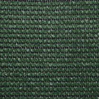 vidaXL Sunshade Sail 160 g/m² Dark Green 3x3 m HDPE