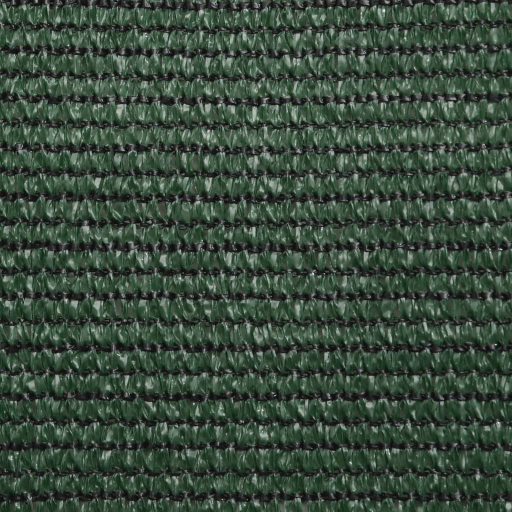 vidaXL Sunshade Sail 160 g/m² Dark Green 3.6x3.6 m HDPE