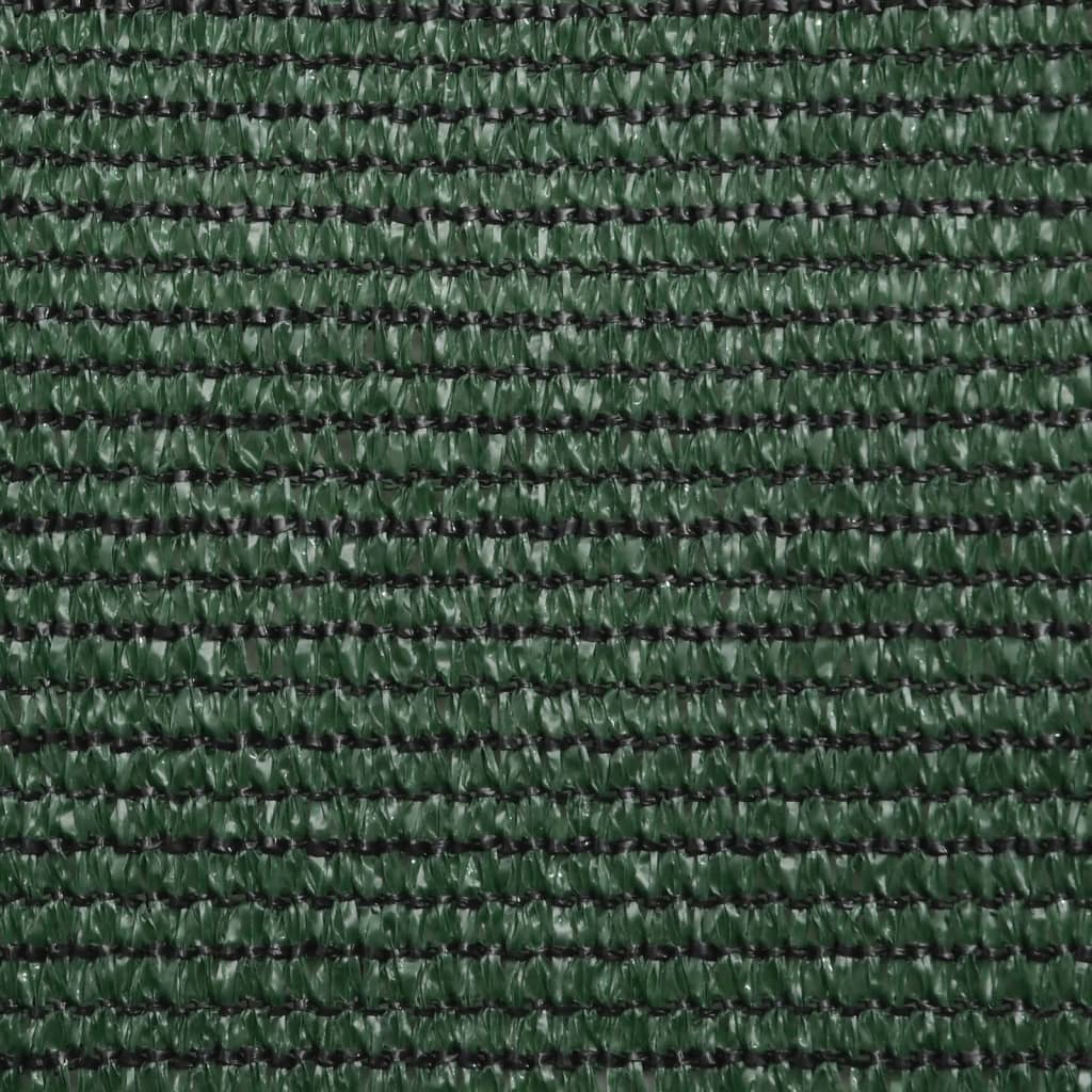 vidaXL Sunshade Sail 160 g/m² Dark Green 3x6 m HDPE