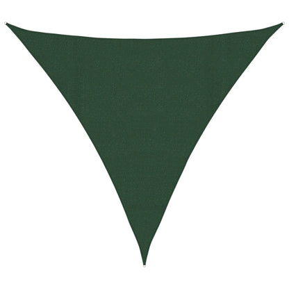 vidaXL Sun Sail | Dark Green | HDPE | 4x4x4 m | Sun Sail | Triangular