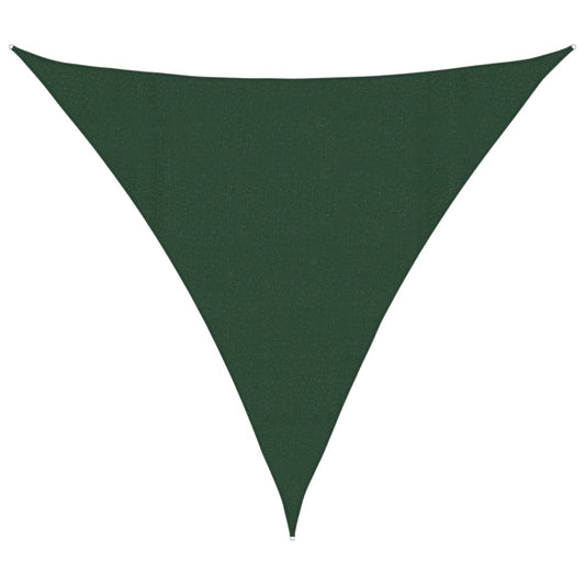 vidaXL Sun Sail | Dark Green | HDPE | 4x4x4 m | Sun Sail | Triangular