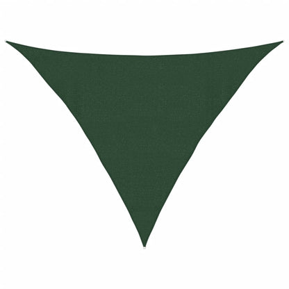 vidaXL Sunshade Sail 160 g/m² Dark Green 4x4x5.8 m HDPE