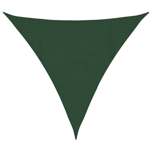 vidaXL Sunshade Sail 160 g/m² Dark Green 4.5x4.5x4.5 m HDPE