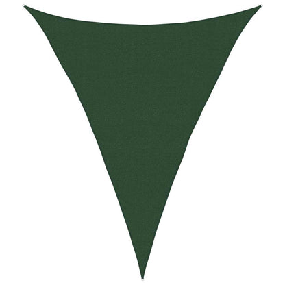 311481 vidaXL Sunshade Sail 160 g/m² Dark Green 4x5x5 m HDPE