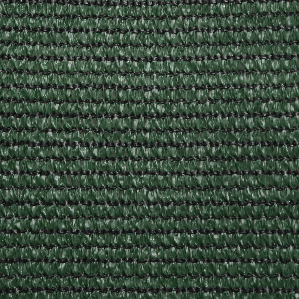 vidaXL Sunshade Sail 160 g/m² Dark Green 3/4x2 m HDPE