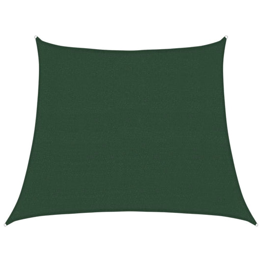 vidaXL Sunshade Sail 160 g/m² Dark Green 3/4x3 m HDPE