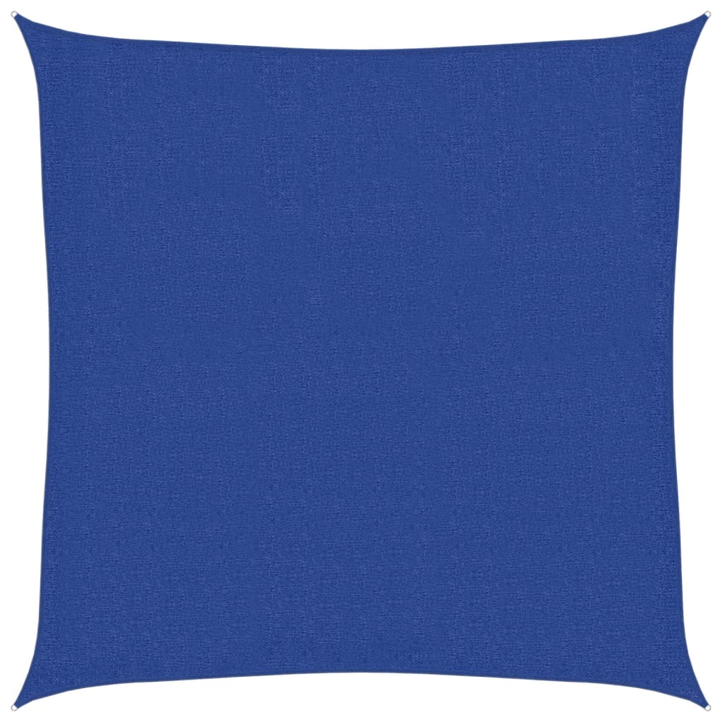 vidaXL Sunshade Sail 160 g/m² Square Blue 3x3 m HDPE
