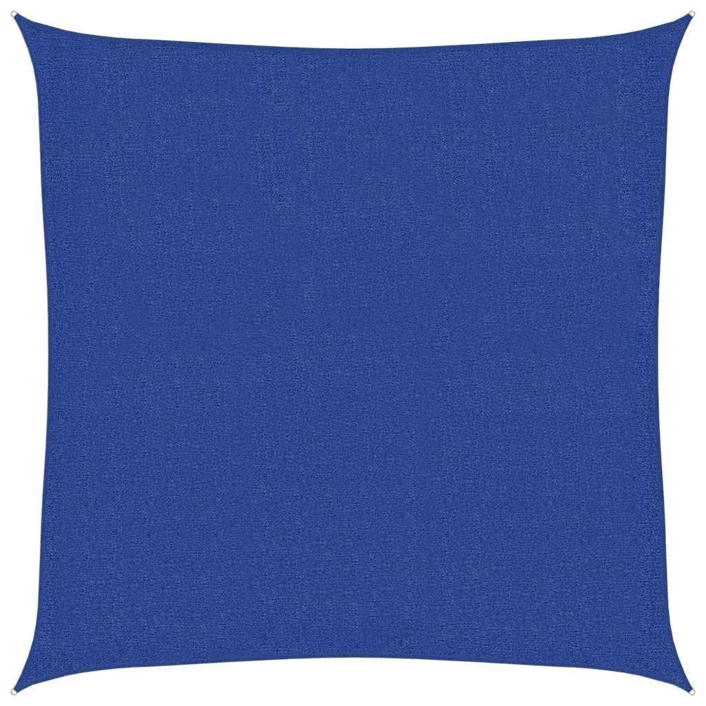 vidaXL Sunshade Sail 160 g/m² Square Blue 3x3 m HDPE