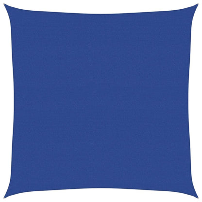 vidaXL Sunshade Sail 160 g/m² Square Blue 6x6 m HDPE