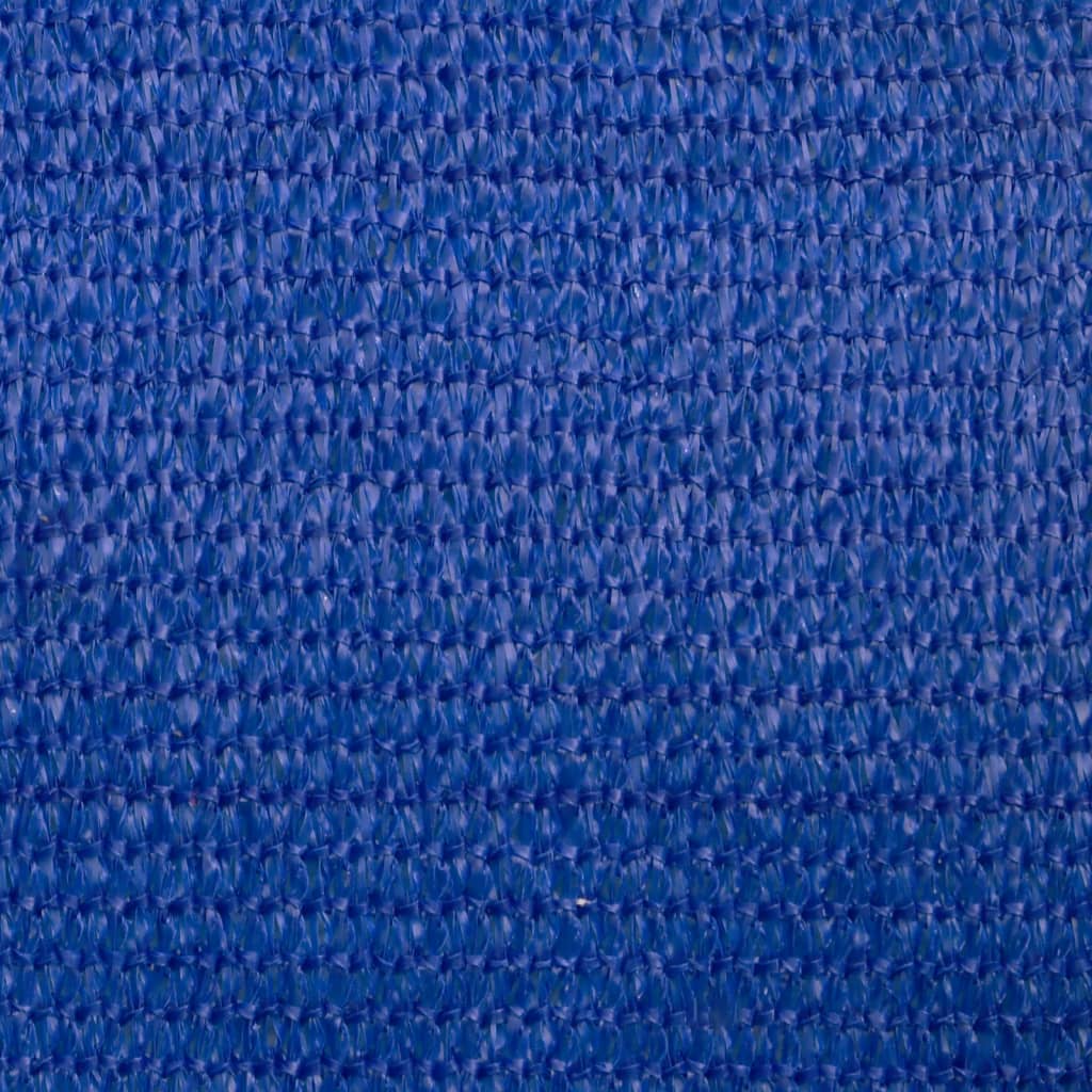 vidaXL Sunshade Sail 160 g/m² Square Blue 7x7 m HDPE